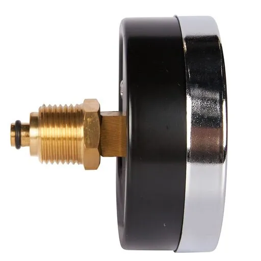 Термоманометр аксиальный с клап. DN80 мм 1/2, 0..120*С, 0-10 бар RIM-0005-801015 ROMMER
