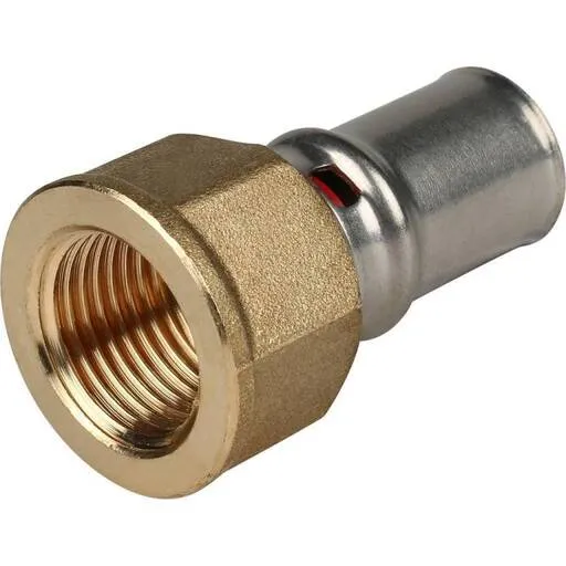 Муфта STOUT с ВР 16х1/2 для м/п труб пресс SFP-0002-001216