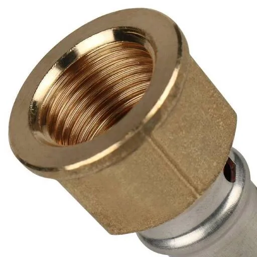Муфта STOUT с ВР 16х1/2 для м/п труб пресс SFP-0002-001216