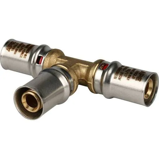 Тройник STOUT 16 для м/п прессовой SFP-0006-161616