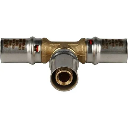 Тройник STOUT 16 для м/п прессовой SFP-0006-161616
