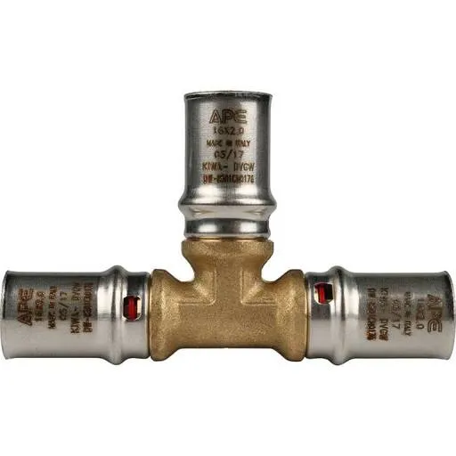 Тройник STOUT 16 для м/п прессовой SFP-0006-161616